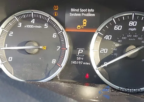 2016 Acura Tlx V6 Tech z USA, uszkodzony, nr VIN 19UUB2F59GA006833